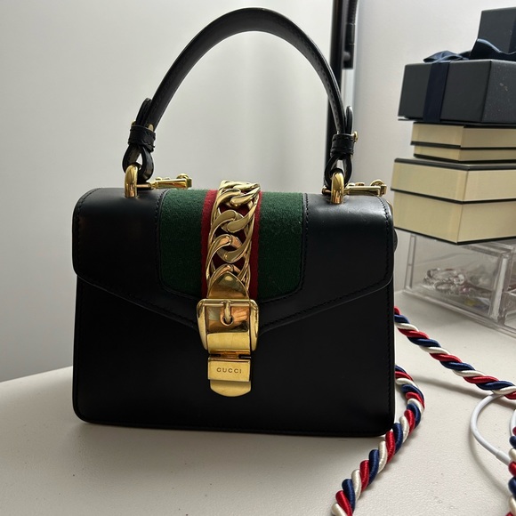 Gucci Sylvie Hand Bag for sale - Picture 2 of 6